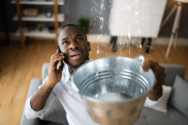 Water damage restoration process in FL